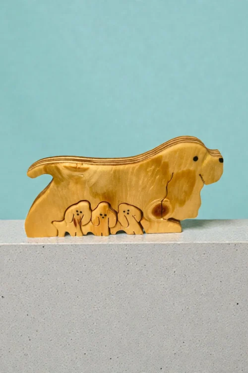 Mamá y cachorros Cocker Spaniel
