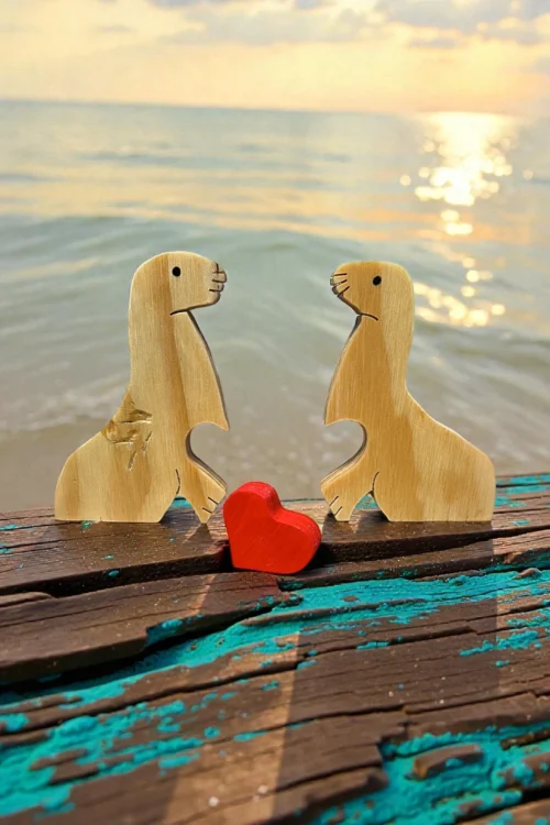 Pareja de focas